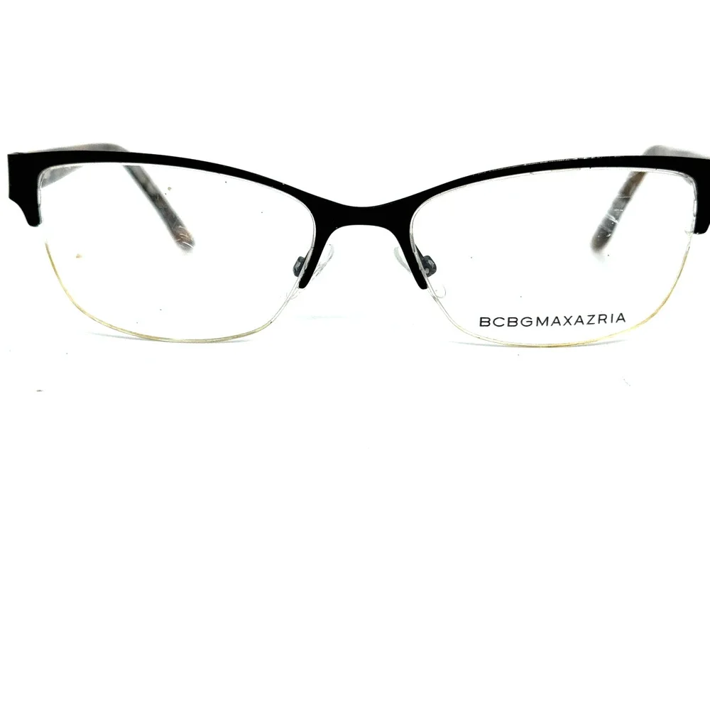 BCBGMAXAZRIA Kana Black Eyeglasses Frame 53-17-135mm B34mm H17588‎